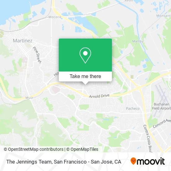 Mapa de The Jennings Team