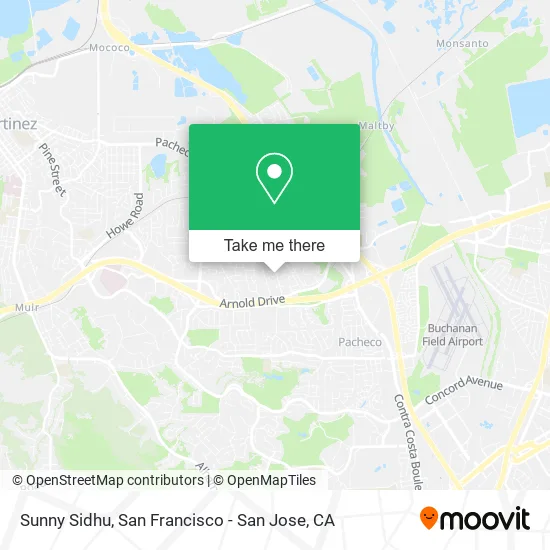 Mapa de Sunny Sidhu