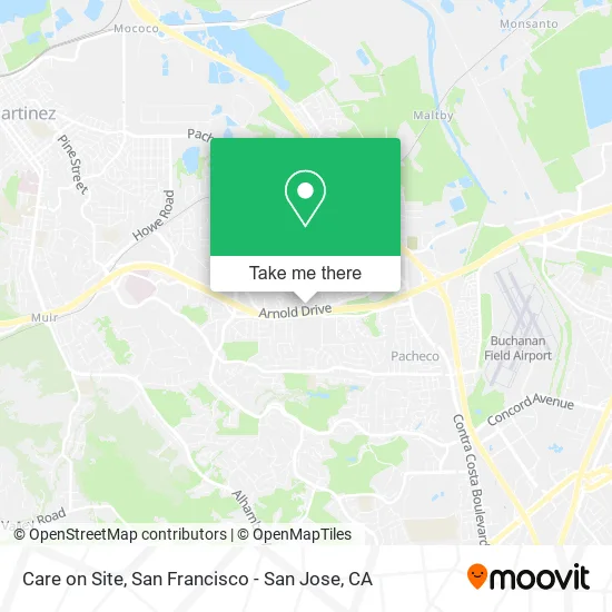 Mapa de Care on Site