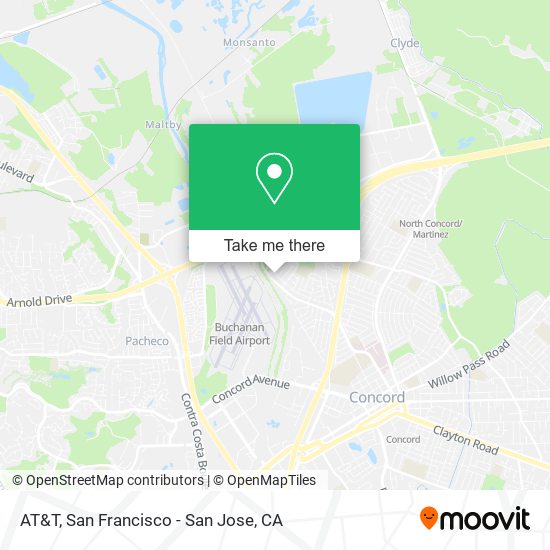 AT&T map