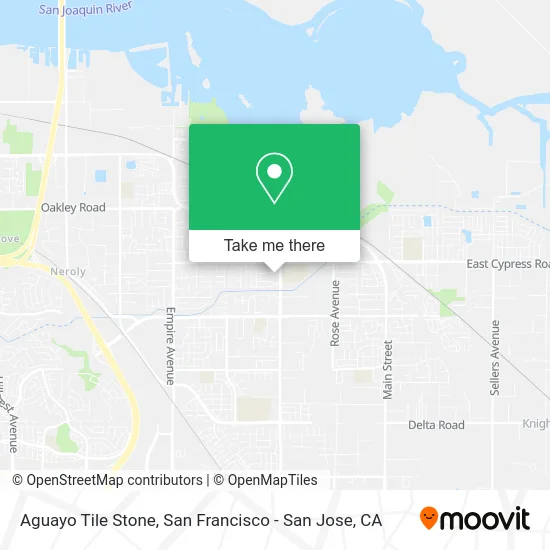 Aguayo Tile Stone map