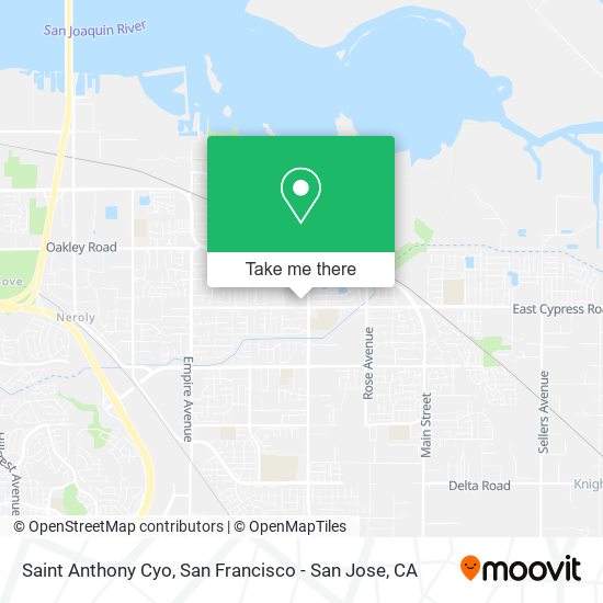 Mapa de Saint Anthony Cyo