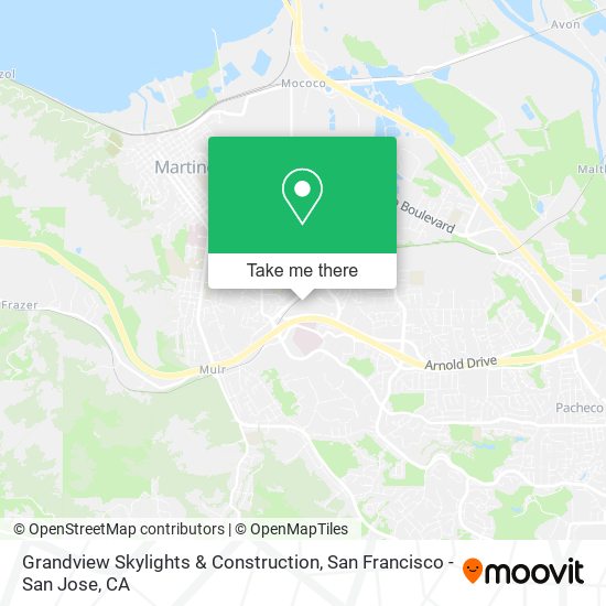 Grandview Skylights & Construction map