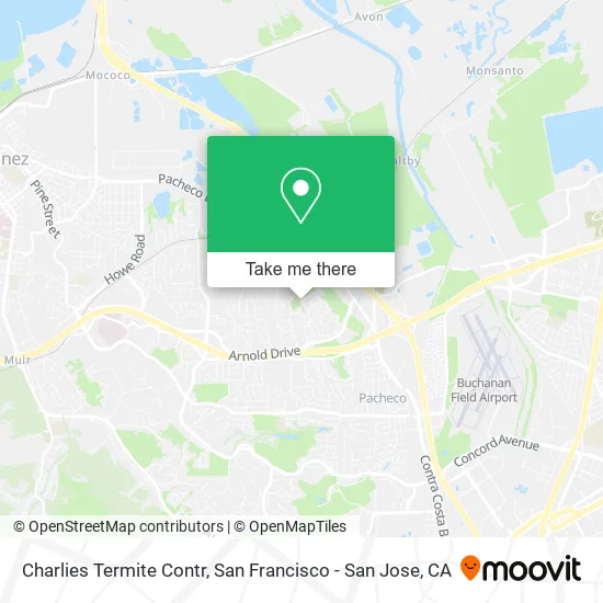Mapa de Charlies Termite Contr