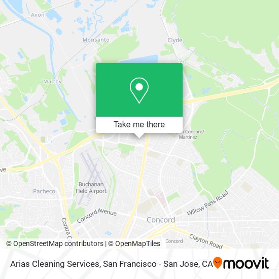 Mapa de Arias Cleaning Services