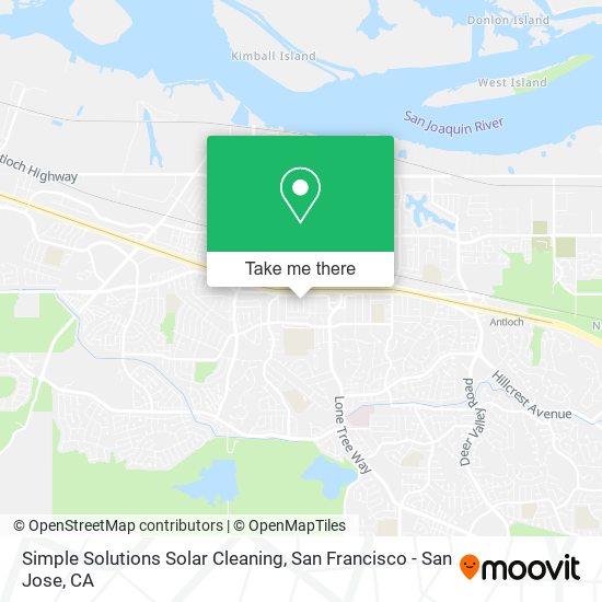 Simple Solutions Solar Cleaning map