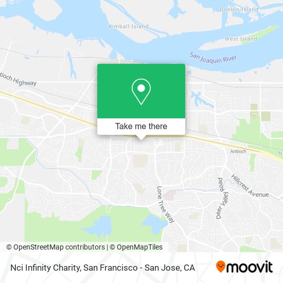 Mapa de Nci Infinity Charity