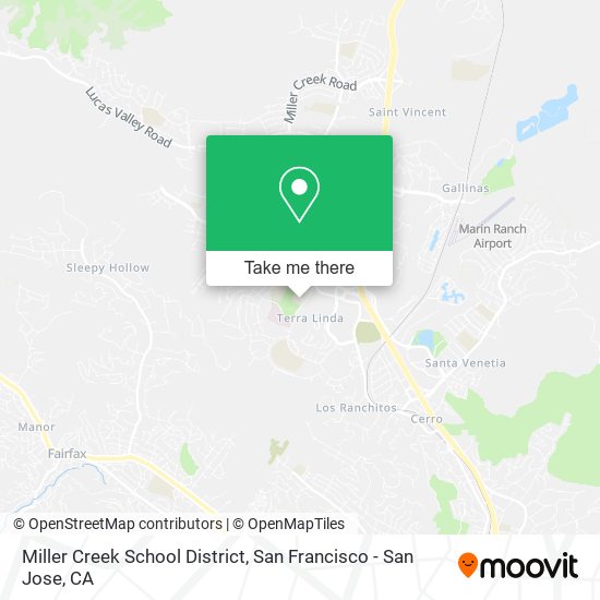 Mapa de Miller Creek School District