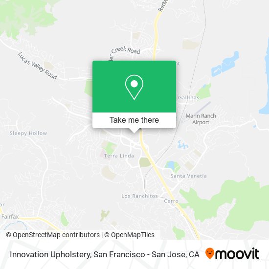Mapa de Innovation Upholstery