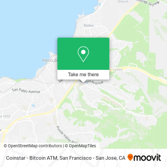 Coinstar - Bitcoin ATM map