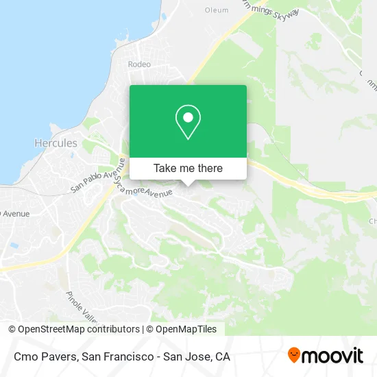 Mapa de Cmo Pavers