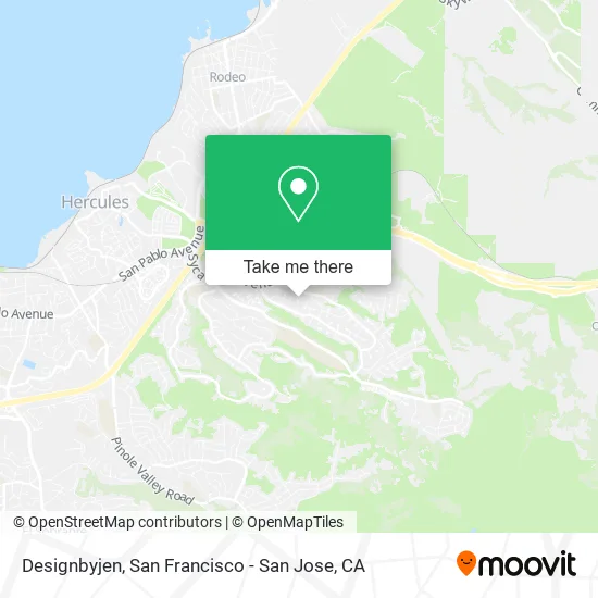 Mapa de Designbyjen