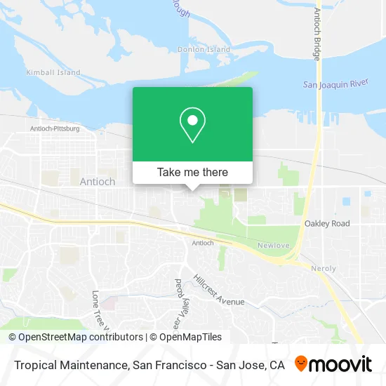 Tropical Maintenance map