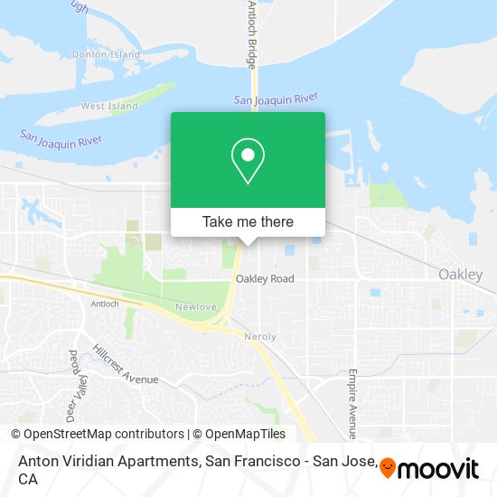 Anton Viridian Apartments map