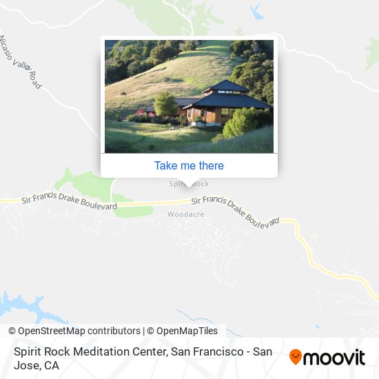 Spirit Rock Meditation Center map