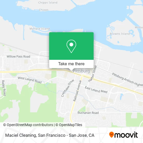 Maciel Cleaning map