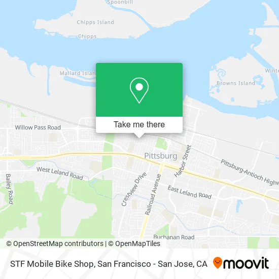 STF Mobile Bike Shop map