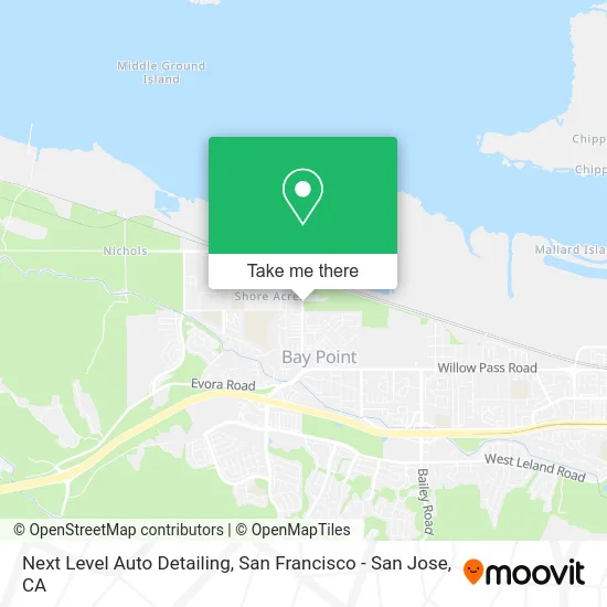 Next Level Auto Detailing map