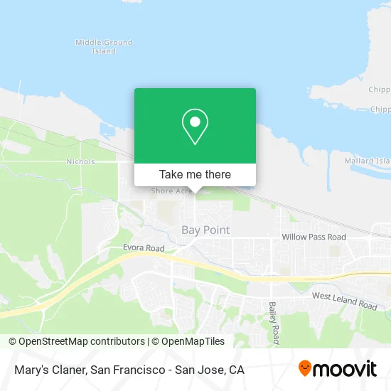 Mapa de Mary's Claner
