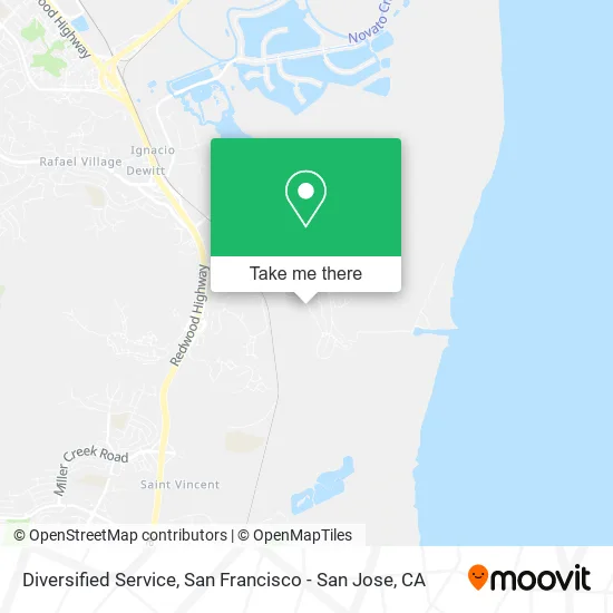 Diversified Service map