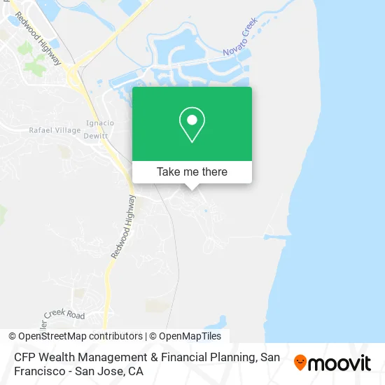Mapa de CFP Wealth Management & Financial Planning