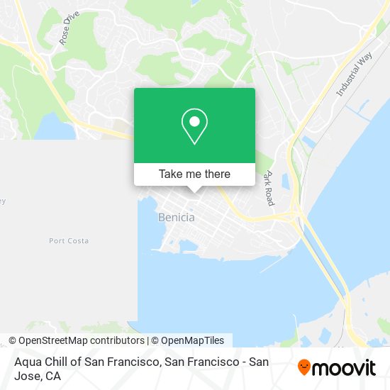 Mapa de Aqua Chill of San Francisco