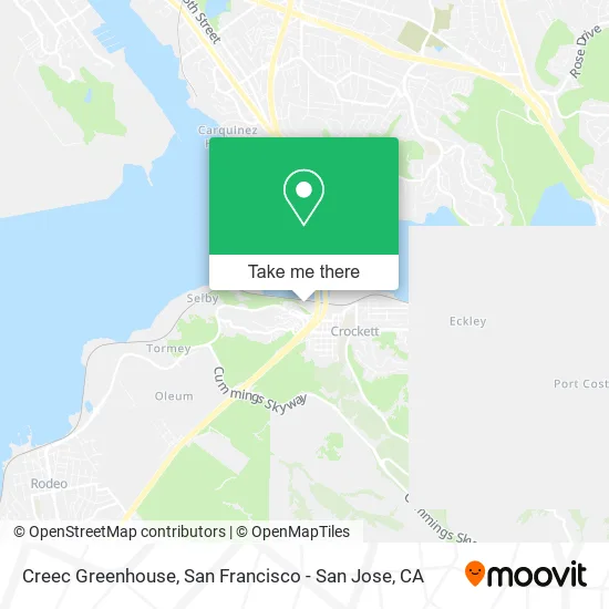 Mapa de Creec Greenhouse