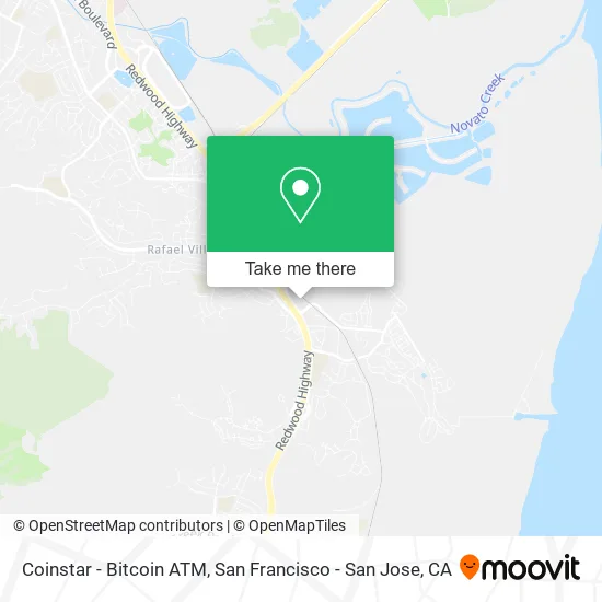 Coinstar - Bitcoin ATM map