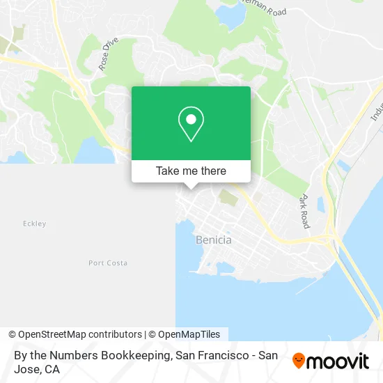 By the Numbers Bookkeeping map