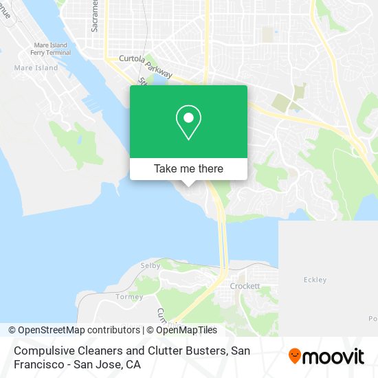 Compulsive Cleaners and Clutter Busters map