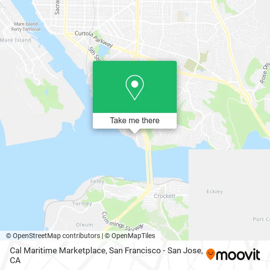 Mapa de Cal Maritime Marketplace