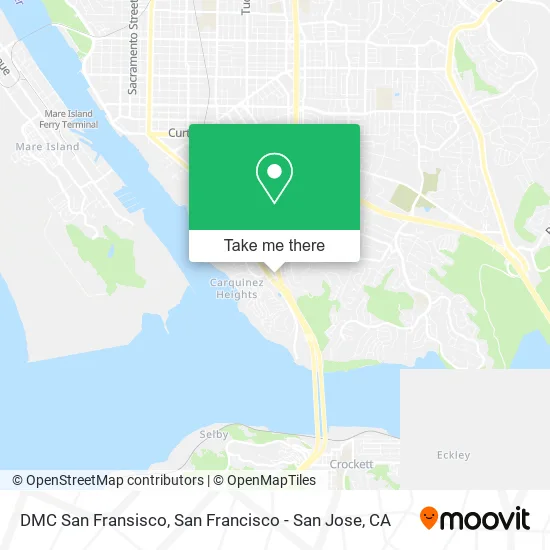 Mapa de DMC San Fransisco