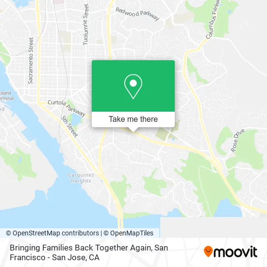 Bringing Families Back Together Again map