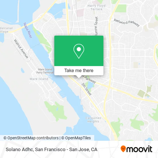 Solano Adhc map