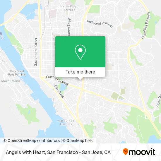 Angels with Heart map