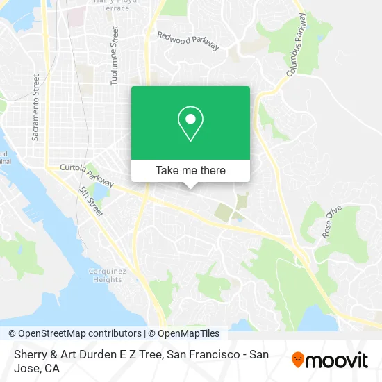 Sherry & Art Durden E Z Tree map