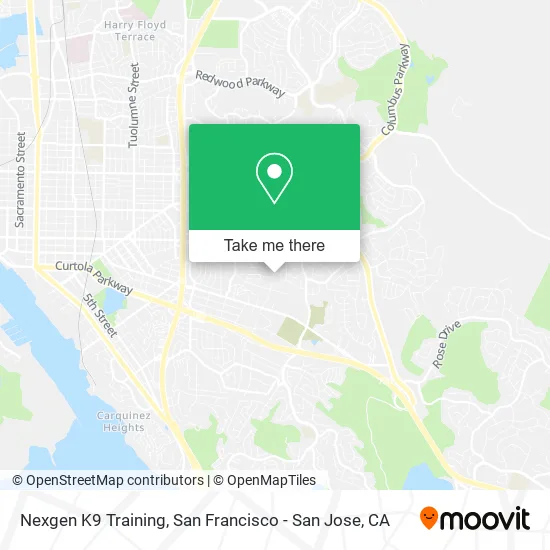 Nexgen K9 Training map