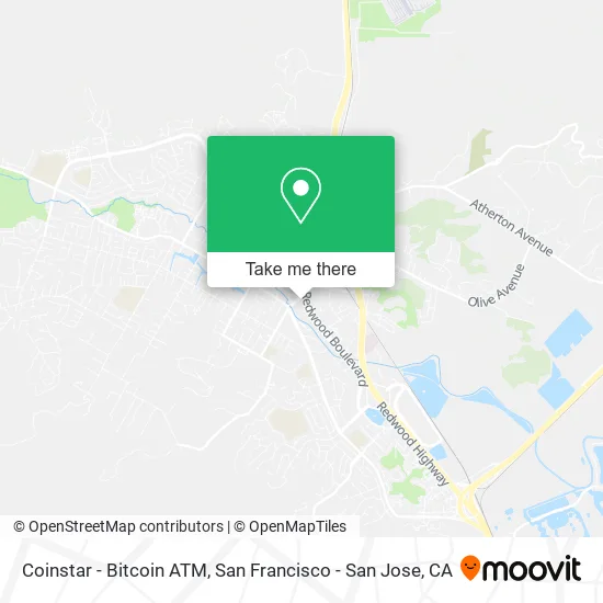 Coinstar - Bitcoin ATM map