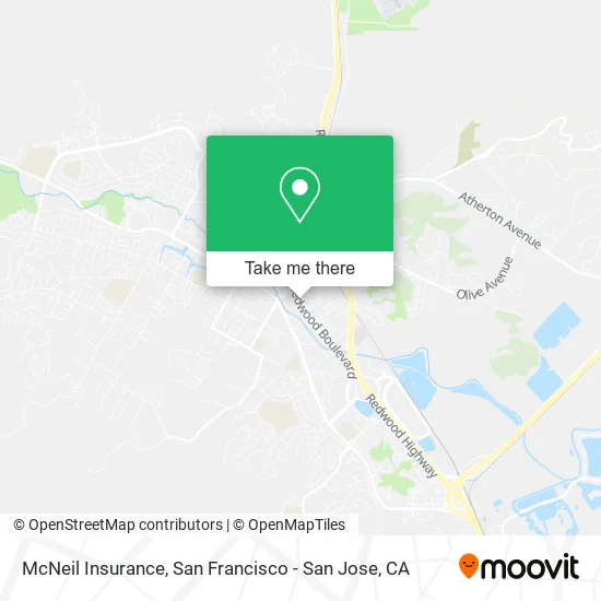 McNeil Insurance map