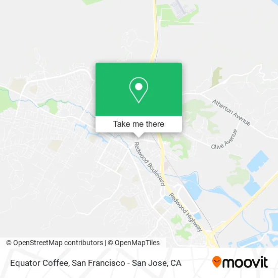 Equator Coffee map