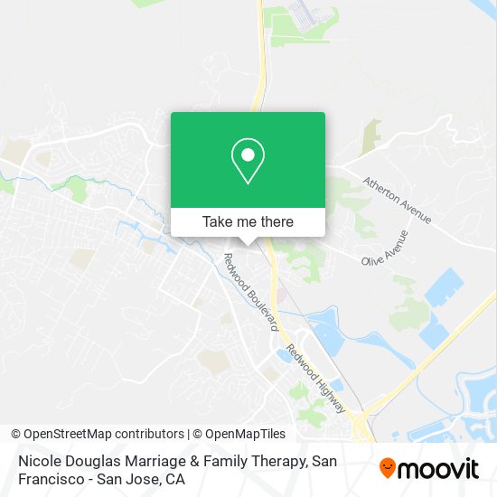 Mapa de Nicole Douglas Marriage & Family Therapy