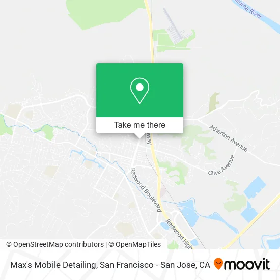 Max's Mobile Detailing map