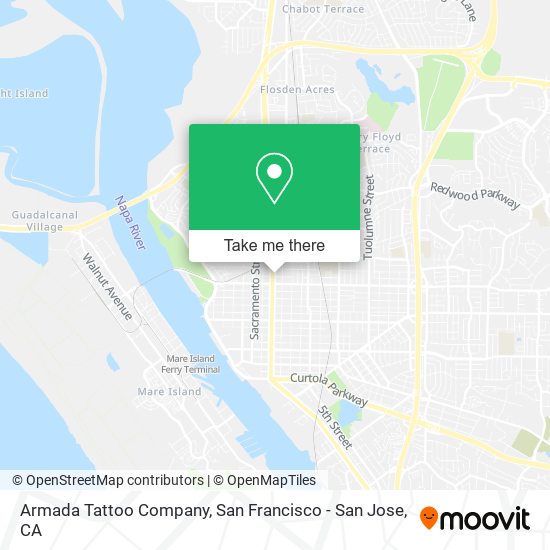 Mapa de Armada Tattoo Company