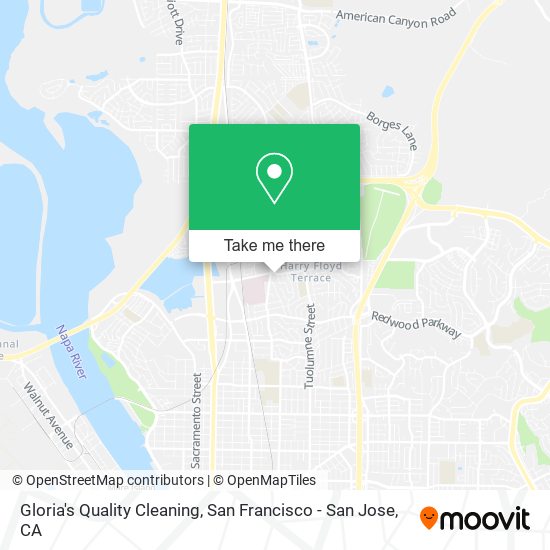 Gloria's Quality Cleaning map