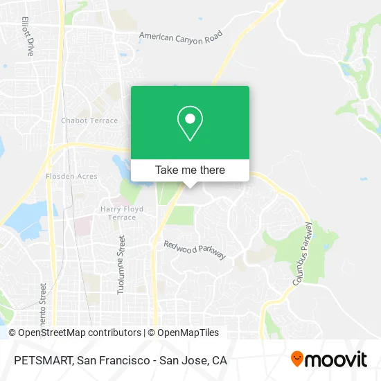 PETSMART map