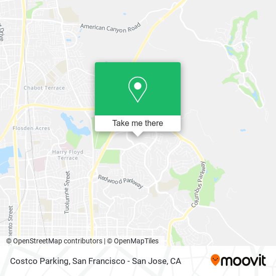 Costco Parking map
