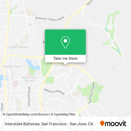 Interstate Batteries map