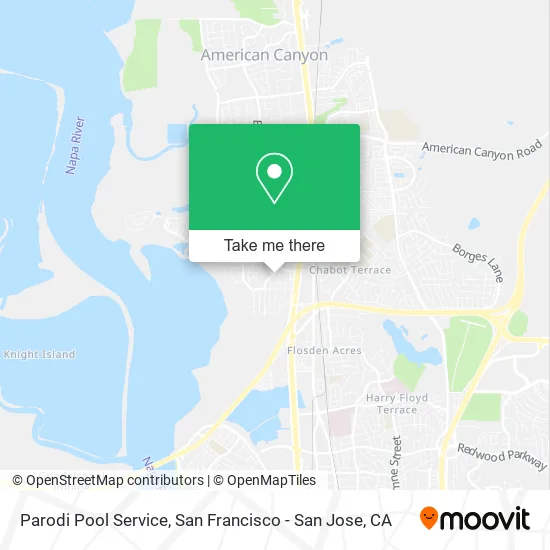 Parodi Pool Service map