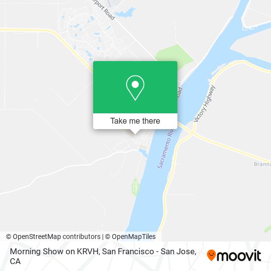 Morning Show on KRVH map