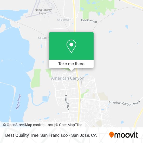 Mapa de Best Quality Tree